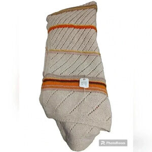 Vintage 1960's acrylic afghan